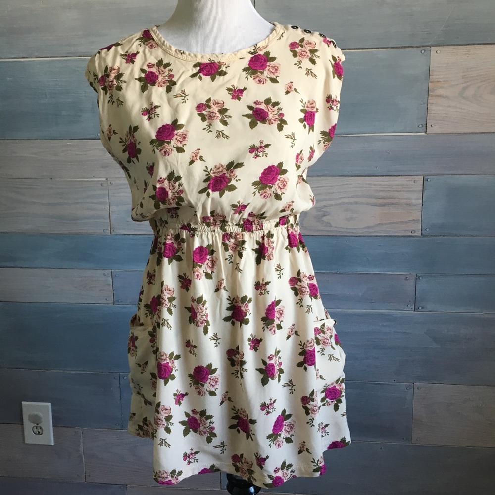 {Forever 21} Flowered Dress